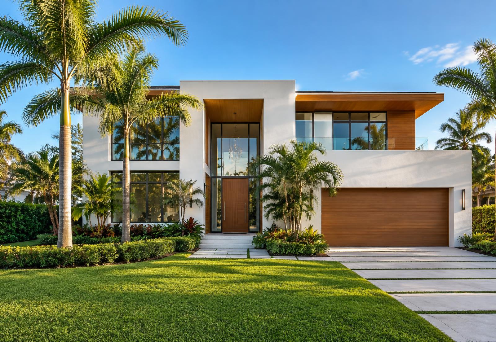 Florida home after renovation