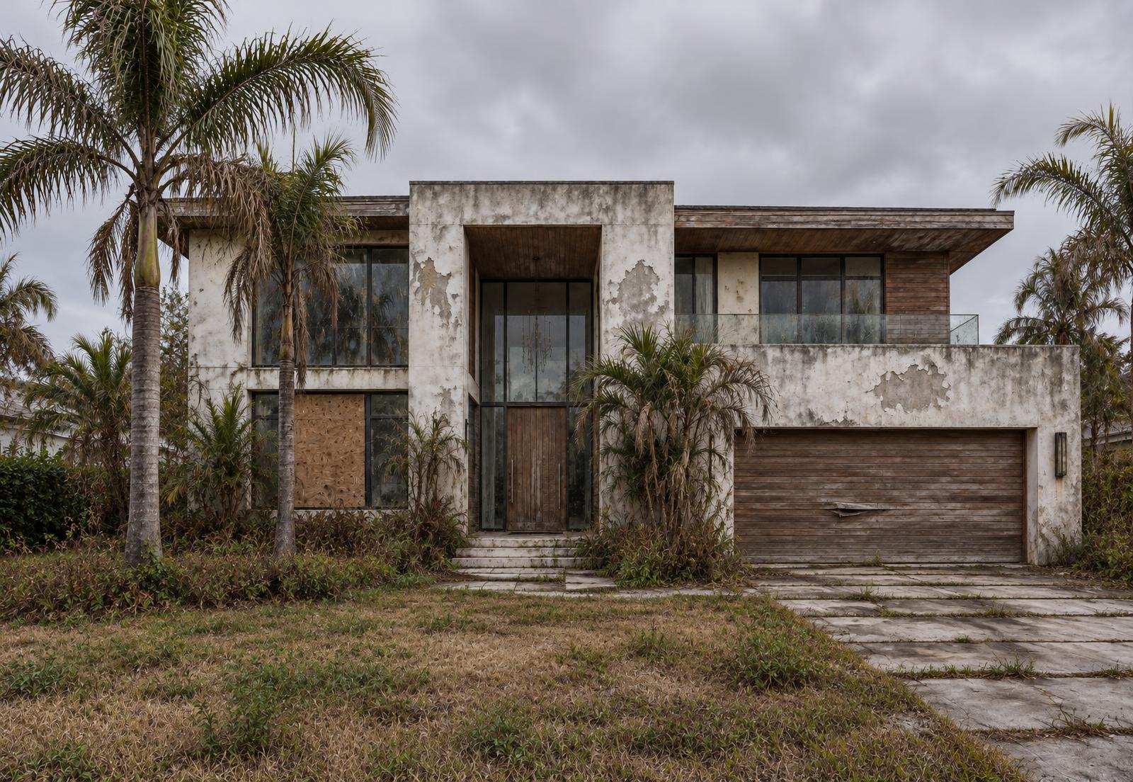 Florida home before renovation